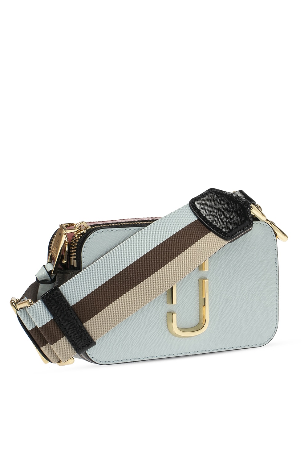 Light blue The Snapshot Small shoulder bag Marc Jacobs SchaferandweinerShops Switzerland Marc Jacobs Portefeuille The Compact Airbrush